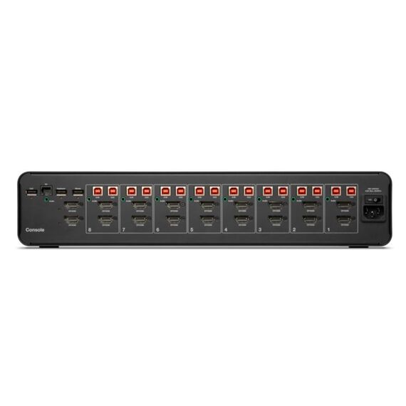 Belkin 8-Port Dual Head DP/HDMI to DP/HDMI Video Secure Desktop KVM Switch PP4.0, 2 image