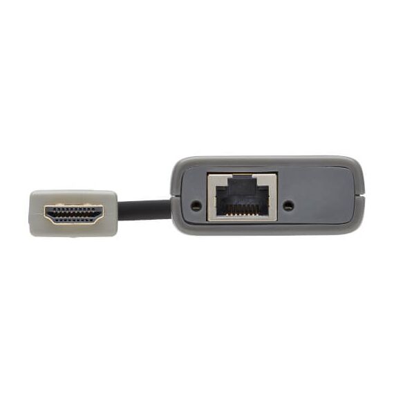 Tripp Lite 1-Port HDMI over Cat6 Receiver, Pigtail - 4K 60 Hz, HDR, 4:4:4, PoC, HDCP 2.2, 230 ft. (70.1 m), TAA, 2 image