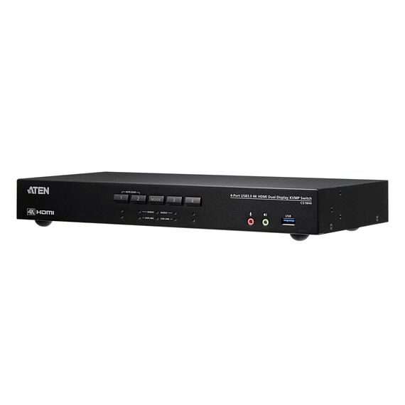 Aten 4-Port USB 3.0 4K HDMI Dual Display KVMP Switch