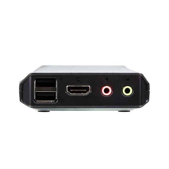 Aten 2-Port USB 4K HDMI Cable KVM Switch with Remote Port Selector, 3 image