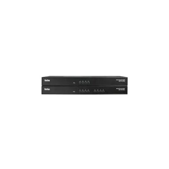 Raritan Dual-monitor MasterConsole Digital CAT5 KVM Switch, 4-port, one user, DVI+USB+Audio console