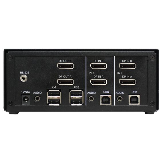 SmartAVI 2-Port Dual-Head DP KVM Switch, 3 image