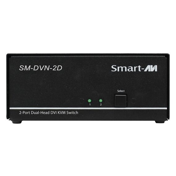 SmartAVI 2-Port Dual Head DVI-I DL Switch, 2 image