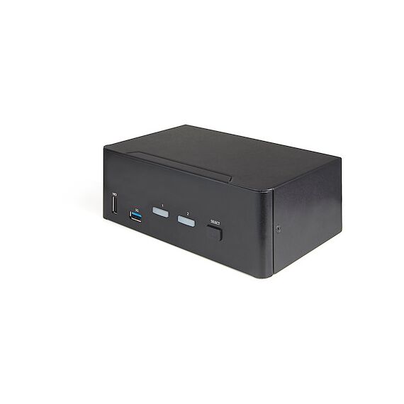 Startech 2 Port Dual Monitor HDMI KVM Switch - 4K 60Hz Ultra HD HDR - Desktop 4K HDMI 2.0 KVM Switch with 2 Port USB 3.0 Hub (5Gbps) & 4x USB 2.0 HID, Audio - Hotkey Switching - TAA