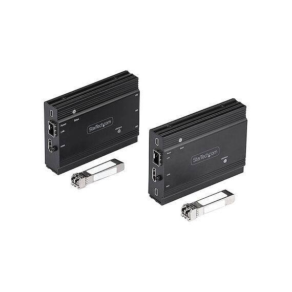 Startech 4K HDMI KVM Extender over Fiber - HDMI Video & USB Remote KVM Switch/Console Extender, 3 image