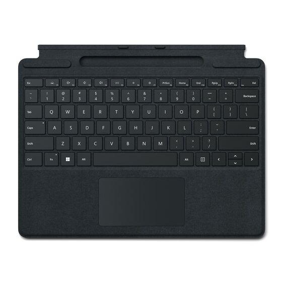 Microsoft Surface Pro Signature Keyboard Cover with Fingerprint Reader (Black)