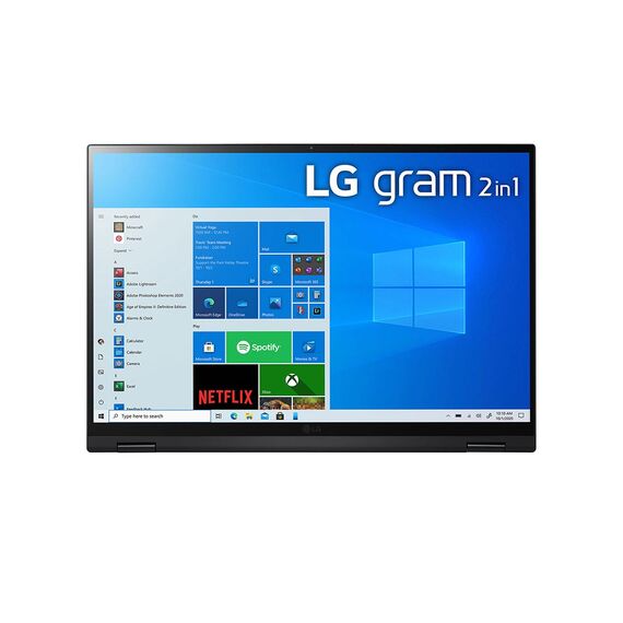 LG 16” Black 16:10 WQXGA 2-in-1 touch gram Laptop with Windows 10 Pro, 16GB RAM, 1TB SSD, 11th Gen Intel® Quad Core™ i7 Processor, Intel® Evo™ Platform & Thunderbolt™ 4, 6 image