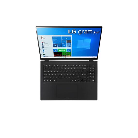 LG 16” Black 16:10 WQXGA 2-in-1 touch gram Laptop with Windows 10 Pro, 16GB RAM, 1TB SSD, 11th Gen Intel® Quad Core™ i7 Processor, Intel® Evo™ Platform & Thunderbolt™ 4, 3 image