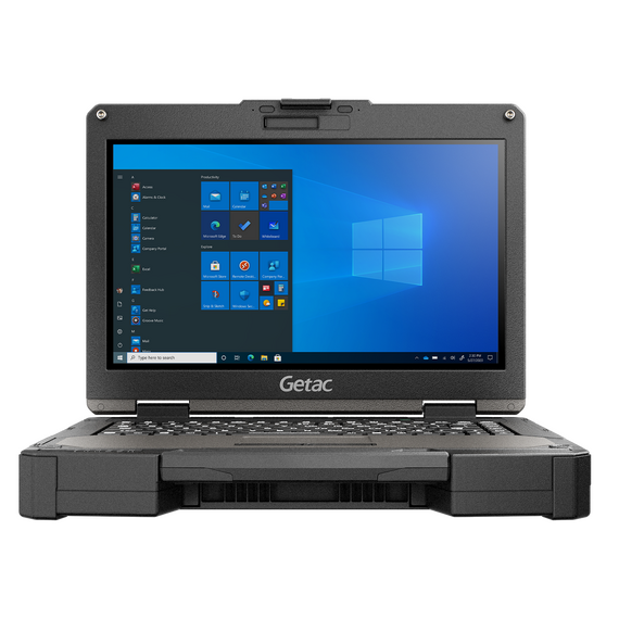 GETAC S410G4 Perf TAA -e i7-1165G7, Dual batt W 10 Pro x64 32GB RAM  TAA  No internal mic, 512GB PCIe SSD SR (Full HD LCD Tchscreen + Stylus)