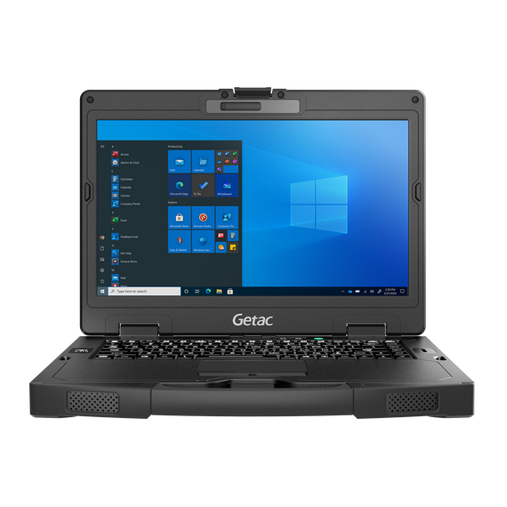 GETAC S410G4 perf TAA i7-1165G7, Dual Battery (74.5Wh x 2), W 10 Pro x64 64GB RAM TAA  No mic, 512GB PCIe SSD (SR (HD LCD uchscreen  Stylus)