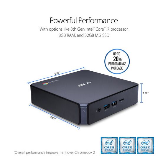 ASUS Chromebox 3 N7043U Mini Desktop Computer