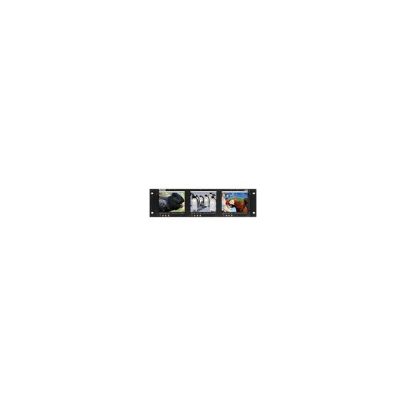 Marshall Electronics V-R573P Triple 5.7" Full Color Active Matrix LCD Panel