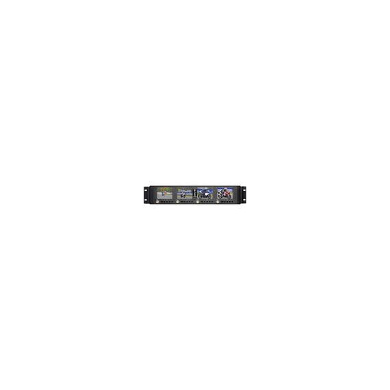Delvcam 3.5" Quad Rackmount DELV-MLCD Series Monitor   DELV-MLCD35RM