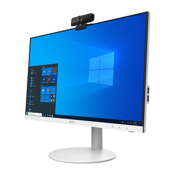 MSI 23.8" Pro AP241 All-in-One Desktop Computer (White)