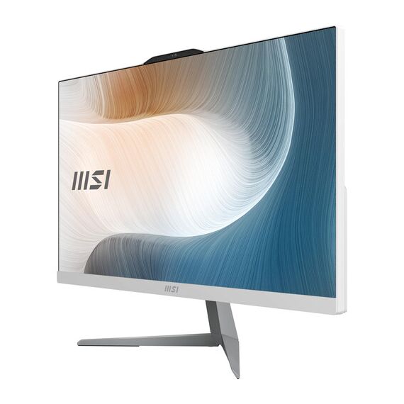 MSI 23.8" Modern AM242 11M All-in-One Desktop Computer (White)