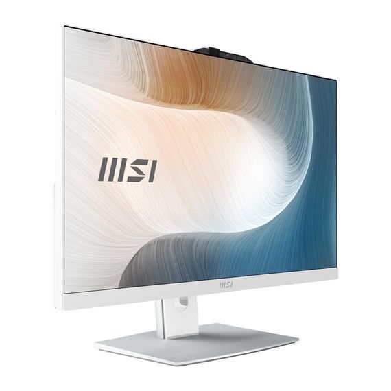 MSI 23.8" Modern AM242TP 11M Multi-Touch All-in-One Desktop Computer (White), 2 image