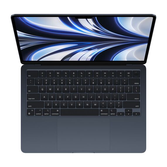 Top ponuda Apple 13.6" MacBook Air (M2, Midnight) Apple M2 8-Core Chip 8GB 512GB 10-Core GPU | 16-Core Neural Engine, 2 image - LaptopPlaza uvoz i distribucija laptopova, projektora i druge IT opreme