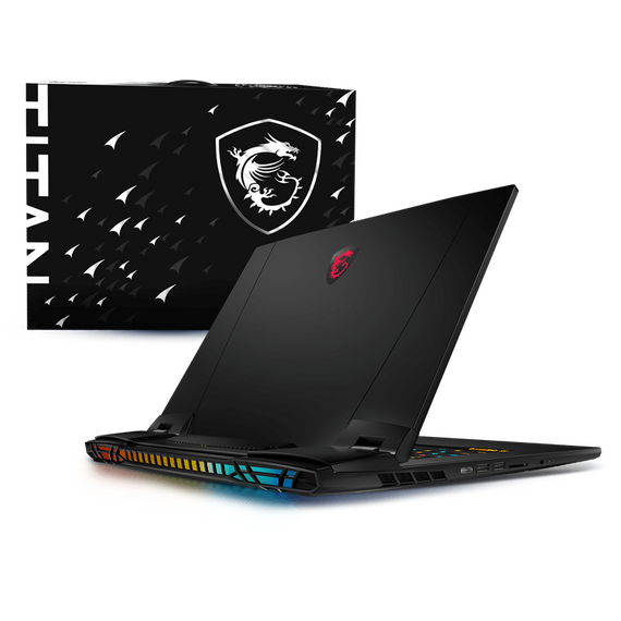 MSI TITAN GT77 17.3  inch UHD 120Hz Gaming Laptop Intel Core i9-12900HX RTX3080TI 32GBDDR5 1TB NVMe SSD Win11PRO