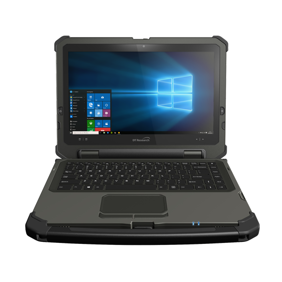 DT RESEARCH ​LT320 11.6" Rugged Laptop with Intel 10TH Generation Core i7 processor 8GB RAM Removable 512GB SSD