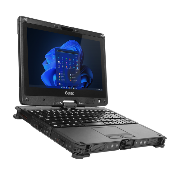 Getac V110 G6 TAA-i7-10510U, Webcam, Win10Pro x64 w/16GB RAM, 512GB SSD SR(FHD LCD+Tchscreen stylus), WIFI BT GPS+4G LTE, BCrdr HF RFID+Rear Camera, Dual batteries, 3 image