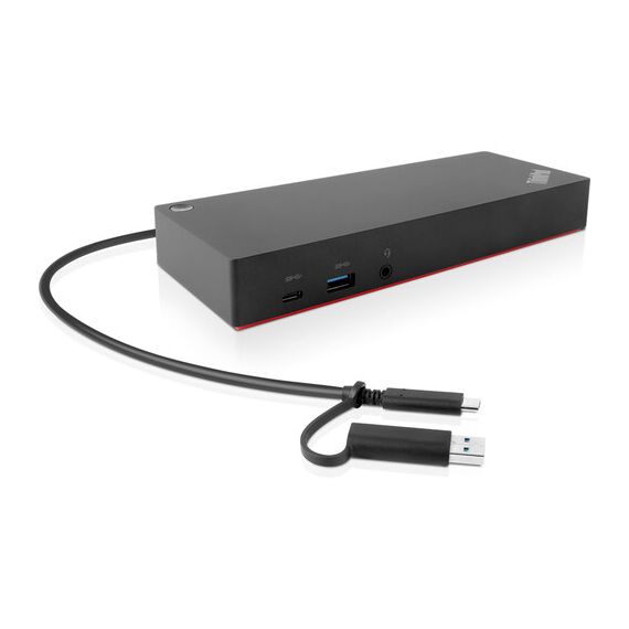 Lenovo ThinkPad Hybrid USB Type-C Laptop Dock with USB Type-A Adapter