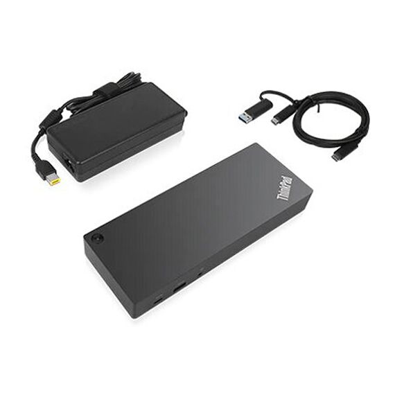 Lenovo ThinkPad Hybrid USB Type-C Laptop Dock with USB Type-A Adapter, 2 image