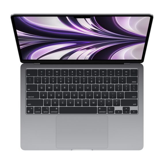 Apple 13.6" MacBook Air (M2, Space Gray) 8GB Unified RAM | 256GB SSD, 2 image