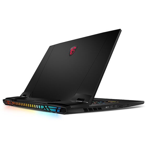 MSI - Titan GT77 HX 13V 17.3" UHD Gaming Laptop - Intel Core i9-13980HX with 128GB Memory - NVIDIA GeForce RTX 4090 - 4TB SSD - Core Black, 3 image