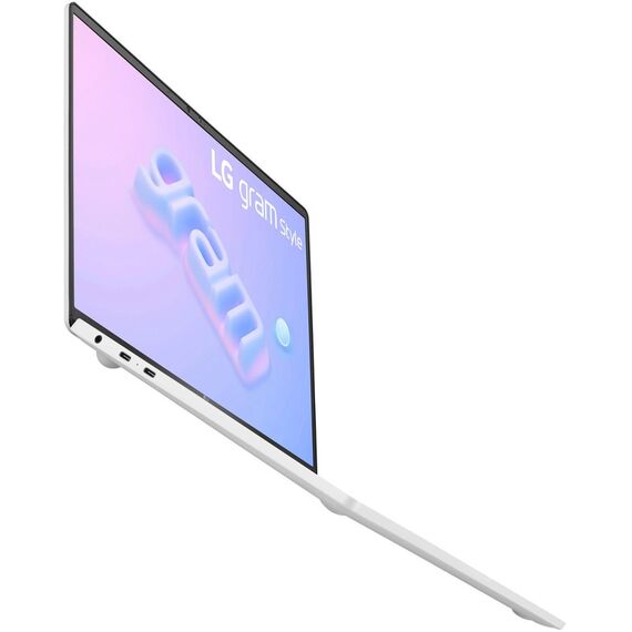LG - gram Style 14” Laptop - Intel Evo Platform 13th Gen Intel Core i7 with 16GB RAM - 512GB NVMe SSD - White, 2 image