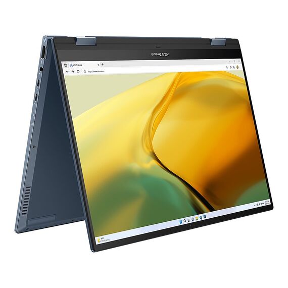 ASUS - ZenBook 14 Flip 2-in-1 14" OLED Touchscreen Notebook - Intel Core i7-1360P with 16GB Memory - 1TB SSD - Ponder Blue, 3 image