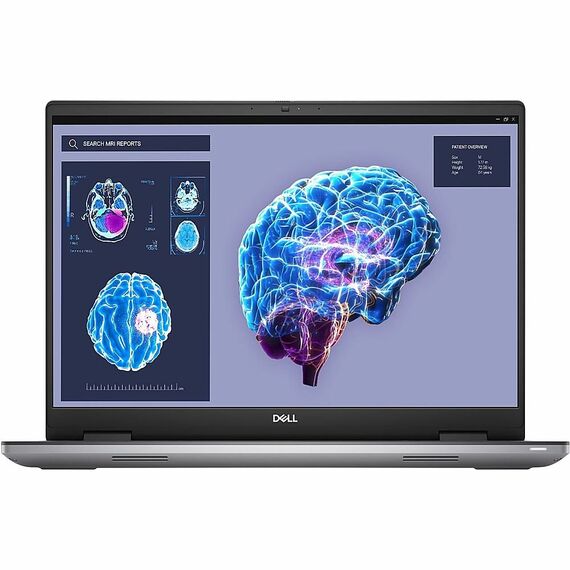 Dell - Precision 7000 16" Laptop - Intel Core i9 with 64GB Memory - 1 TB SSD - Aluminum Titan Gray, 2 image