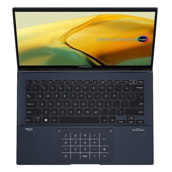 ASUS - ZenBook 14” Laptop - Intel Core i7-1360P with 16GB Memory - 1TB SSD - Ponder Blue, 3 image