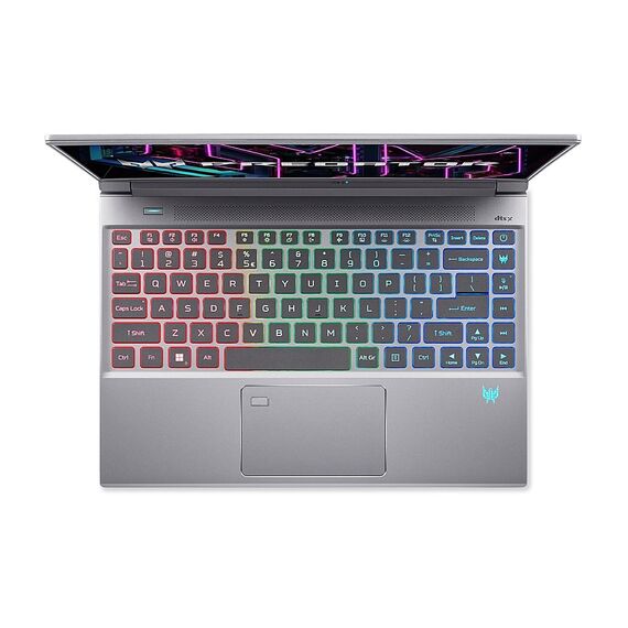 Acer - Predator Triton 14" 165Hz Gaming Laptop WUXGA – Intel 13th Gen i7 with 16GB LPDDR5– GeForce RTX 4050 - 512GB SSD - Sparkly Silver, 2 image
