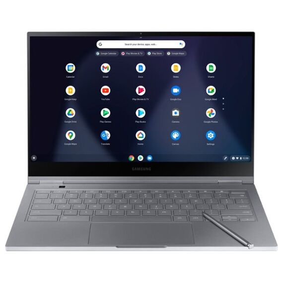 Samsung - Galaxy 13.3" 4K Ultra HD Touch-Screen Chromebook - Intel Core i5 - 8GB Memory - 256GB SSD - Fiesta Red