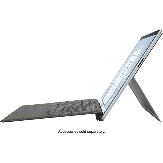 Surface Pro 9 - 13” Touch-Screen - Microsoft SQ3 - 8GB Memory - 256GB SSD - Wi-Fi + 5G - Device Only (Latest Model) - Platinum, 2 image