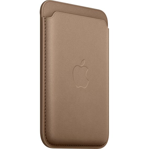 Apple - iPhone FineWoven Wallet with MagSafe - Taupe