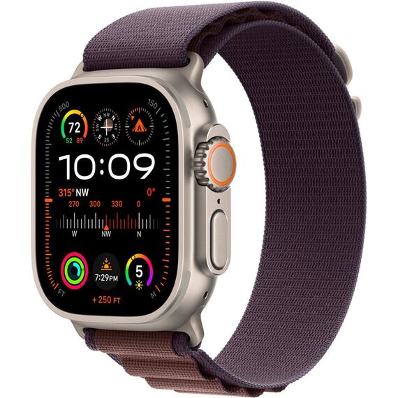 Top ponuda Apple Watch Ultra 2 (GPS + Cellular) 49mm Titanium Case with Indigo Alpine Loop - Small - Titanium - LaptopPlaza uvoz i distribucija laptopova, projektora i druge IT opreme