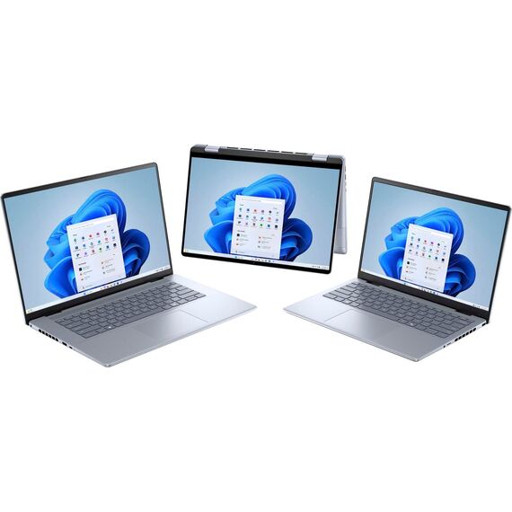 Top ponuda Dell - Inspiron 16” 2-in-1 Touch Laptop - Intel Core Ultra 7 Processor - 16GB Memory - 1TB SSD – Intel Arc Graphics - Ice Blue, 3 image - LaptopPlaza uvoz i distribucija laptopova, projektora i druge IT opreme