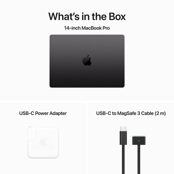 Apple 14" MacBook Pro 18GB 512GB (M3 Pro, Space Black) MRX33ZE/A, 7 image