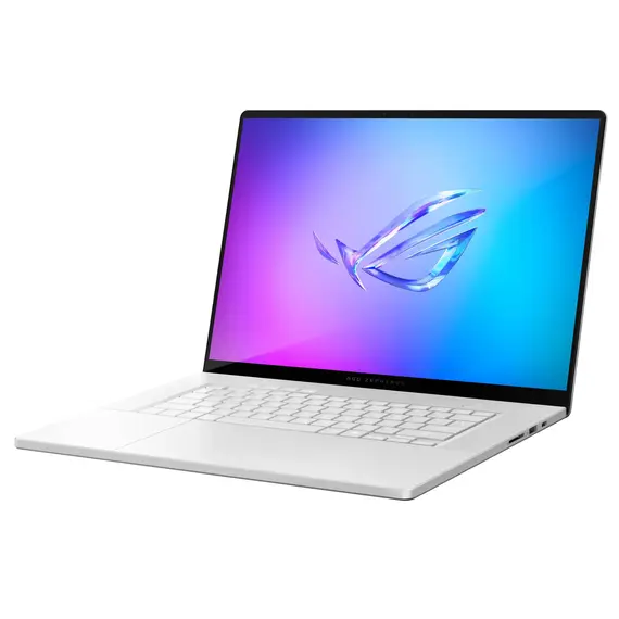 ASUS - ROG Zephyrus G16 16" OLED 240Hz Gaming Laptop - Copilot+ PC - AMD Ryzen AI 9 HX 370 - 32GB Memory - RTX 4060 - 1TB SSD - Platinum White, 4 image