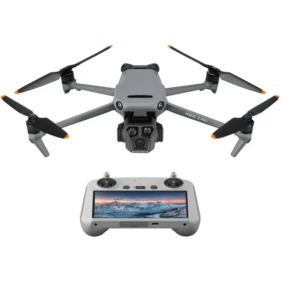 Top ponuda DJI - Mavic 3 Pro Drone and RC Remote Control with Built-in Screen - Gray - LaptopPlaza uvoz i distribucija laptopova, projektora i druge IT opreme