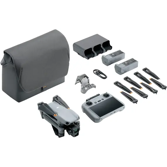 Top ponuda DJI - Air 3 Fly More Combo Drone and RC 2 Remote Control with Built-in Screen - Gray, 4 image - LaptopPlaza uvoz i distribucija laptopova, projektora i druge IT opreme
