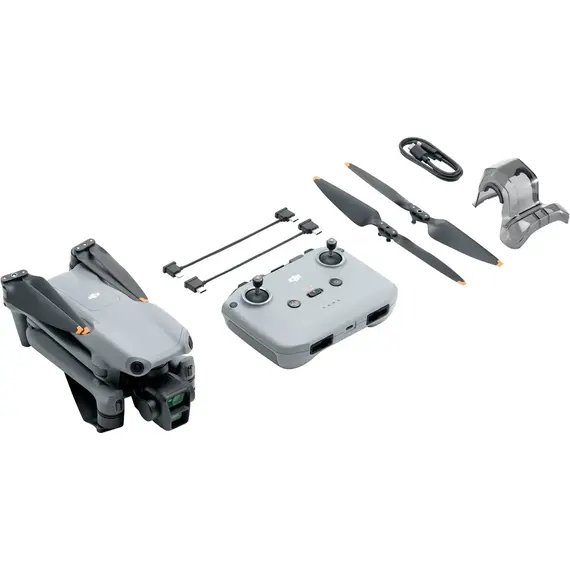 DJI - Air 3 Drone with RC-N2 Remote Control - Gray, 4 image