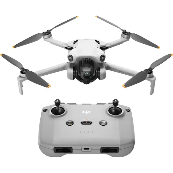 DJI - Mini 4 Pro Drone with Remote Control - Gray