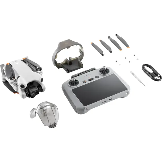 DJI - Mini 4 Pro Drone and RC 2 Remote Control with Built-in Screen - Gray, 4 image