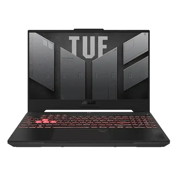 ASUS - TUF A15 15" 144Hz Gaming Laptop FHD - AMD Ryzen 7 7735HS with 16GB Memory - NVIDIA GeForce RTX 4060 - 1TB SSD - Mecha Gray, 3 image