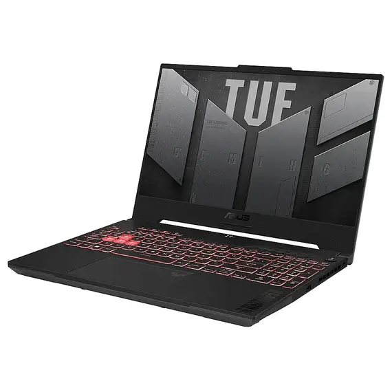 ASUS - TUF A15 15" 144Hz Gaming Laptop FHD - AMD Ryzen 7 7735HS with 16GB Memory - NVIDIA GeForce RTX 4060 - 1TB SSD - Mecha Gray, 2 image