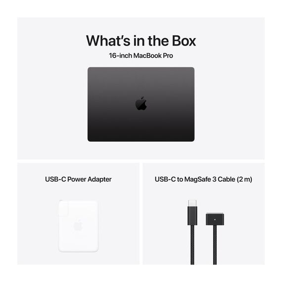 Apple 16" Macbook Pro 48GB 2TB (M4 Pro, Space Black) Z1FT000CF, Ram: 48GB, Velicina hard diska: 2TB, Color: Space Black, 7 image