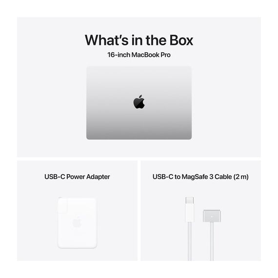 Apple 16" Macbook Pro 48GB 512GB (M4 Pro, Silver) MX2U3ZE/A, Ram: 48GB, Velicina hard diska: 512GB, Color: Silver, 7 image