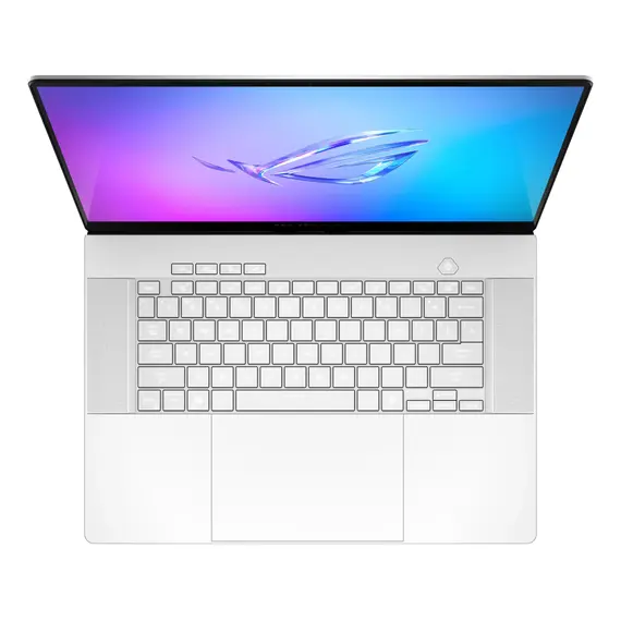 ASUS - ROG Zephyrus G16 16" OLED 240Hz Gaming Laptop - Copilot+ PC - AMD Ryzen AI 9 HX 370 - 32GB Memory - RTX 4060 - 1TB SSD - Platinum White, 3 image
